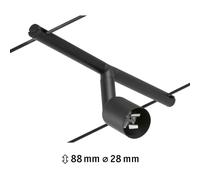 Paulmann Wire Salt spot per sistema funi nero Paulmann