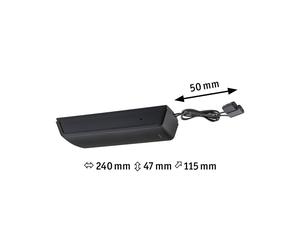 Paulmann Wire trasformatore 60W 12V DC 60VA nero Paulmann