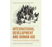 Paulo Barcelos International Development and Human Aid (Tascabile)