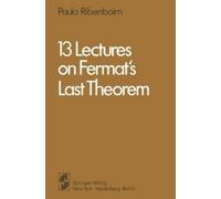 Paulo Ribenboim 13 Lectures on Fermat's Last Theorem (Tascabile)