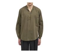 Paura - Camicia Euclide Single Botton - - Shirts - Uomo - Verde - XL