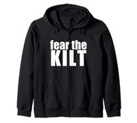 Paura l'uccisione Divertente Scozzese Uomini Kilts Scozia Meme Felpa con Cappuccio