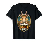 Paura Meno Saiga più Antilope Maglietta