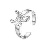 PAURO Donna Acciaio Inossidabile 12 Oroscopo Astrologia Regolabile Semplice Segno Zodiacale Anelli Scorpione