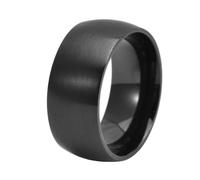 PAURO Uomo e Donna Acciaio Inossidabile 2 4 6 8 10MM Classico Minimalista Arco Spazzolato Impilabile Anello