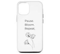 Pausa Bloom Ripeti Arte minimalista Natura Sogno ispiratore Custodia per iPhone 12/12 Pro