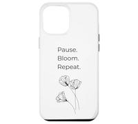 Pausa Bloom Ripeti Arte minimalista Natura Sogno ispiratore Custodia per iPhone 12 Pro Max