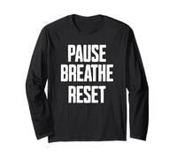 Pausa Respirazione Reset Maglia a Manica