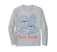 Pause Sucrée Café Paris Croissant Delight Maglia a Manica