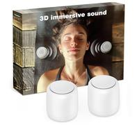 Paussion Macchina per il rumore bianco, macchina del suono portatile, macchina del suono del rumore bianco per adulti, bambini e bambini, perfetta per viaggi, casa, ufficio e privacy, 25 suoni stereo