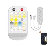 PAUTIX Controller Smart WIFI Bluetooth da 2,4 GHz Tuya per striscia LED COB, Intelligente compatibile con Alexa Google Home Assistant APP Controllo per DC12V DC24V led strisce.