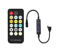 PAUTIX Dimmer remoto senza fili Striscia LED CCT COB, Dimmer Remoto RF CCT per Striscia LED CCT COB 2700k-6500k