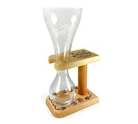 Pauwels Kwak - Bicchiere da birra belga originale da 25 cl con supporto in legno