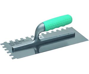 Pavan FRATTONE 12x28 cm DENTE 10 mm SPATOLA ACCIAIO MANICO SINTESI