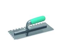 Pavan FRATTONE 12x28 cm DENTE 5x7 mm SPATOLA ACCIAIO MANICO SINTESI