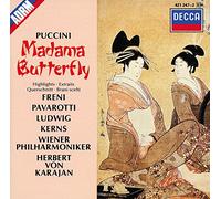 Pavarotti Luciano( Tenore), Mirella Freni( Soprano), Herbert Von Karajan( Direttor - Madama Butterfly (Highlights)(Madame Butterfly Selezione)