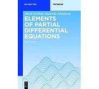 Pavel Drábek Gabriela Ho Elements of Partial Differential Equ (Copertina rigida)