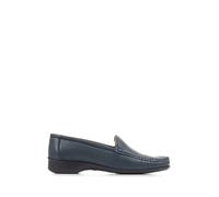 Pavers Mocassini Blu Vestibilità ampia in pelle con pavé eu355 blu