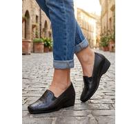 Pavers Mocassini con zeppa in pelle Pavers eu42 Nero