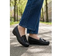 Pavers Mocassini Pavers Smart in pelle con nappine eu38 Nero