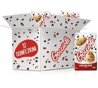 Pavesi Biscotti Frollini Gocciole Cioccolato, 12 Pack da 500 g Senza Olio di Palma