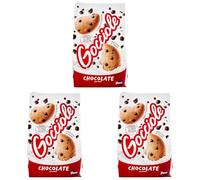 Pavesi Biscotti Frollini Gocciole Cioccolato, 500g (Confezione da 3)