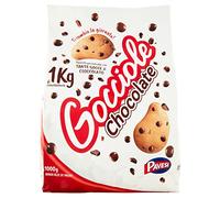 Pavesi Biscotti Frollini Gocciole Cioccolato, Biscotti da Colazione con Gocce di Cioccolato, senza Olio di Palma, 1 kg