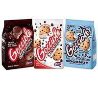 Pavesi Biscotti Frollini Gocciole Cioccolato + Cioccolato Fondente e Cocco + Extra Dark con Cioccolato Fondente