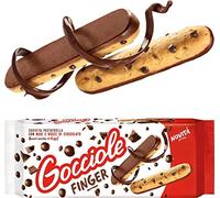 Pavesi Gocciole Finger, Biscotti di Pastafrolla con Base e Gocce di Cioccolato, 120 g Novità 2022