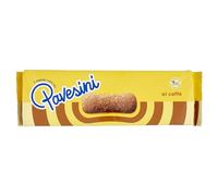 Pavesi Pavesini Biscotto Leggero al Gusto Caffè per Colazione o Gustoso Break - 8 pacchetti - 200 g