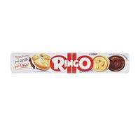 Pavesi Ringo Biscotti Farciti con Crema al Gusto Vaniglia, Snack per Merenda o Pausa Studio, senza Olio di Palma - Formato Tubo, 12 Pezzi da 165 g (1980 g)
