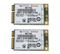 Pavewood 2 x sbloccato MC7700 3G/4G WWAN Card per AirPrime, 100Mbps 4G/3G LTE/FDD/WCDMA/Edge modulo GPS per Windows/Linux