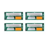 Pavewood Add2Psu ATX 24 pin a connettore Molex 4Pin 4Pin per BTC Miner - Set di 4 adattatori di alimentazione multipli