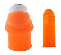 Pavewood Coltello da Giardinaggio in Silicone per il Pollice con Le Culle per Raccoglitore per Pollice per Frutta Vege-L