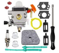 Pavewood Kit Carburatore per FS90 FS110 HT101 FS130 FS100 = KM110R KM130 HL100 HT100 FS130R FS87 FS100R HL90 Trimmer
