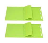 Pavewood Stampo in silicone per fogli di cera d'api, 5,4 mm, per fondazione in cera d'api, strumento per apicoltura, colore: verde