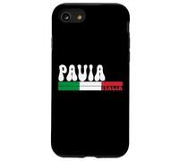 PAVIA City Italia Vintage Bandiera Italia per gli amanti dei viaggi Custodia per iPhone SE (2020) / 7/8