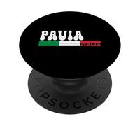 PAVIA City Italia Vintage Bandiera Italia per gli amanti dei viaggi PopSockets PopGrip Adesivo