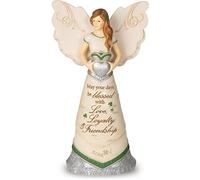 Pavilion Gift company 82340 Elements Irish Blessings Angel Figurine, 6 - 1/5,1 cm