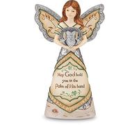 Pavilion Gift Company Benedizione Irlandese Angelo, Resina, Multicolore, 6 "