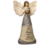 Pavilion Gift Company Elements Angels 82421 Figurina in argento