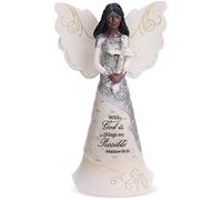 Pavilion Gift Company Padiglione - con Dio - 16,5 cm EBN Angelo con Croce
