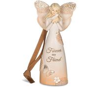 Pavilion Gift Company Serenity Prayer-Angel Figurine, 9 in Statuetta, Resina, Multicolore, 22,8 cm