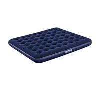 LETTINI LETTINO MATERASSO GONFIABILE BESTWAY AIRBED FLOCCATO BLU