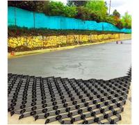 Pavimentazione a griglia di ghiaia 5,1 cm Stabilizzatore vialetto e passerella Geogriglia tagliabile per giardino capanno fondazione ghiaia cemento sabbia sistema di supporto