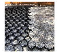 Pavimentazione a griglia di ghiaia - Stabilizzatore per vialetto alto 5,1 cm, controllo del suolo per impieghi gravosi per soluzioni di paesaggistica, controllo del fango e parcheggio.