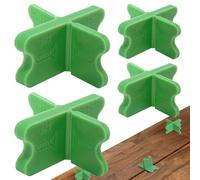 Pavimentazione Composite per Esterni,Set Multifunzionale da 4 Spessori per Decking | Utensili Casa per Installazione Pavimenti Esterni e Costruzioni
