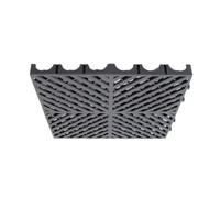 Pavimentazione da esterno ad incastro giardini, Piastrelle for pavimenti ad incastro 50x50x4 cm multicolore 4 pezzi for autolavaggio ponti scale garage(Grey,8 pieces)
