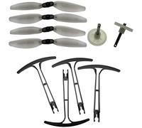 Pavimenti di ricambio compatibili Motore di attrezzatura per ingranaggi per droni di droni a quadcopter D65 x500 x500 x500 x30(SET S1)