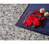 Pavimenti in PVC in pietra naturale viva, scura, Taglio (1,50m di larghezza, 2,5m di lunghezza)